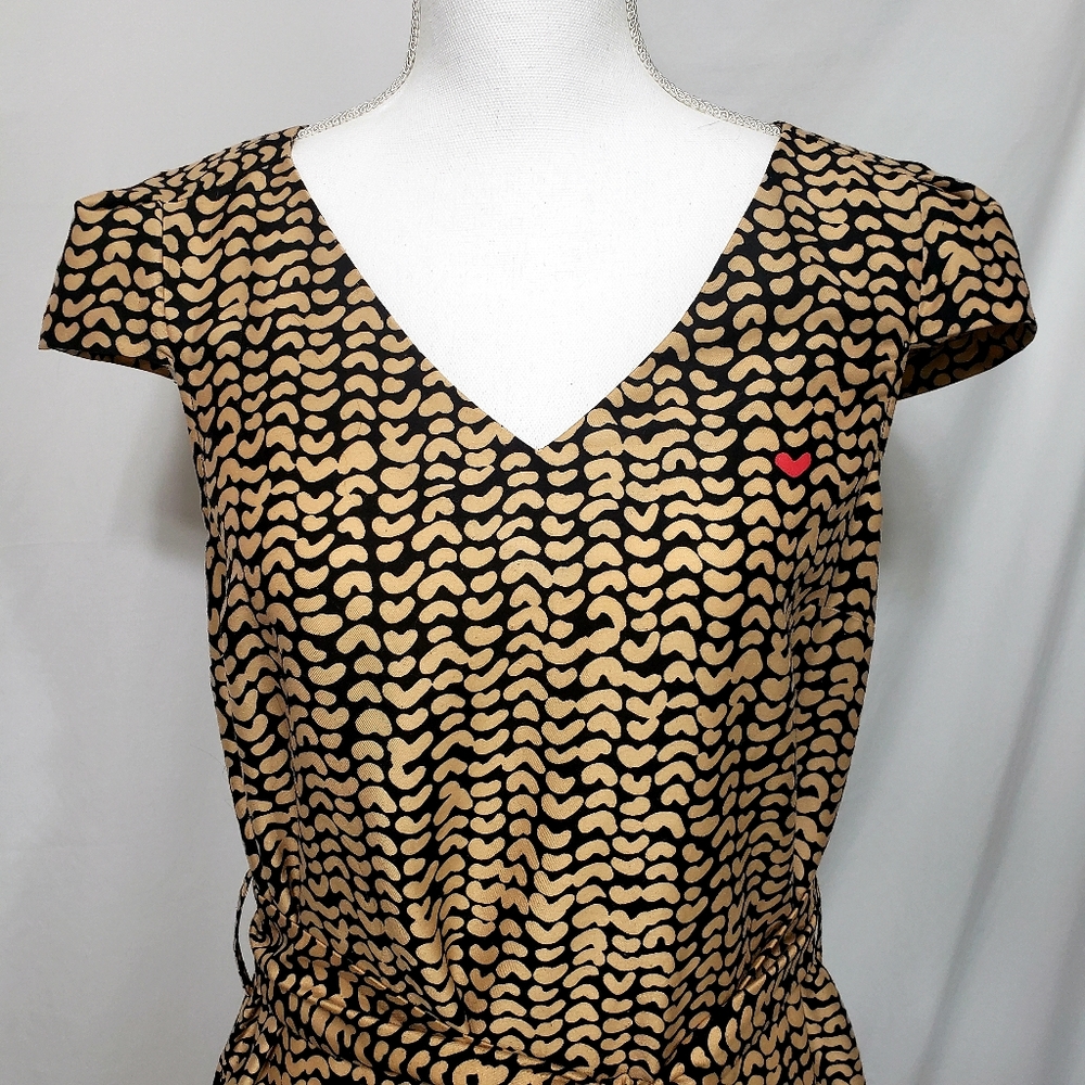 Rachel Roy Heart On Sleeve Dress Sz 6 EUC - Picture 8 of 8